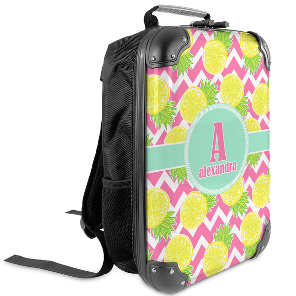 Custom Pineapples Kids Hard Shell Backpack (Personalized)