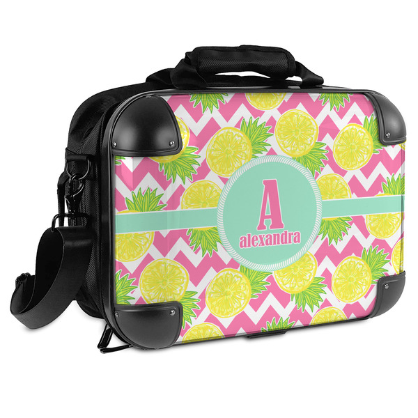 Custom Pineapples Hard Shell Briefcase (Personalized)