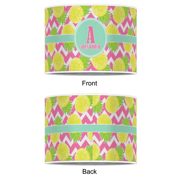 Pineapples 16" Drum Lampshade - APPROVAL (Poly Film)