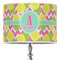 Pineapples 16" Drum Lampshade - ON STAND (Poly Film)