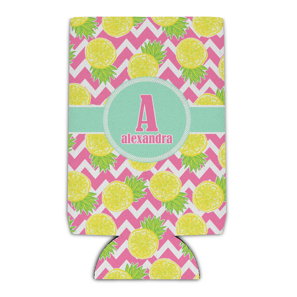 Custom Pineapples Can Cooler (16 oz) (Personalized)