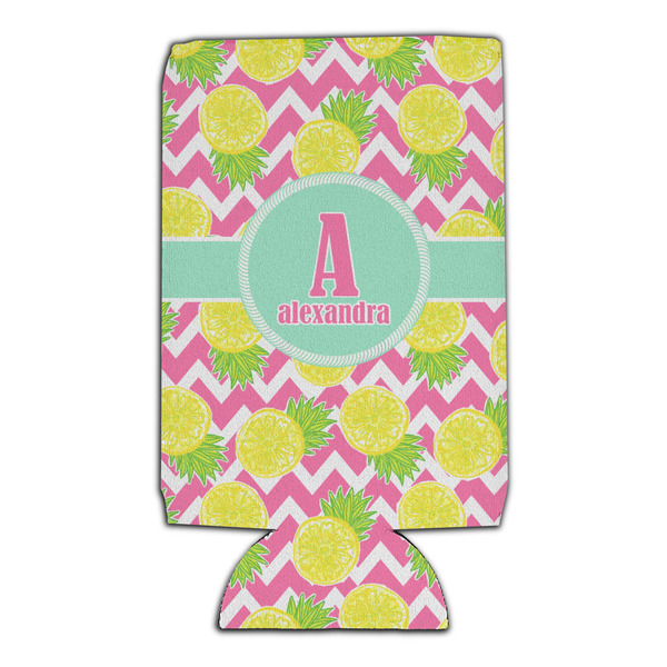 Pineapples 16oz Can Sleeve - Set of 4 - FRONT