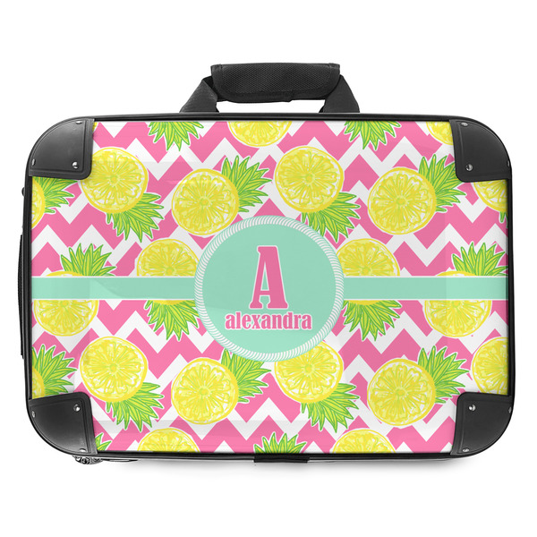 Custom Pineapples Hard Shell Briefcase - 18" (Personalized)