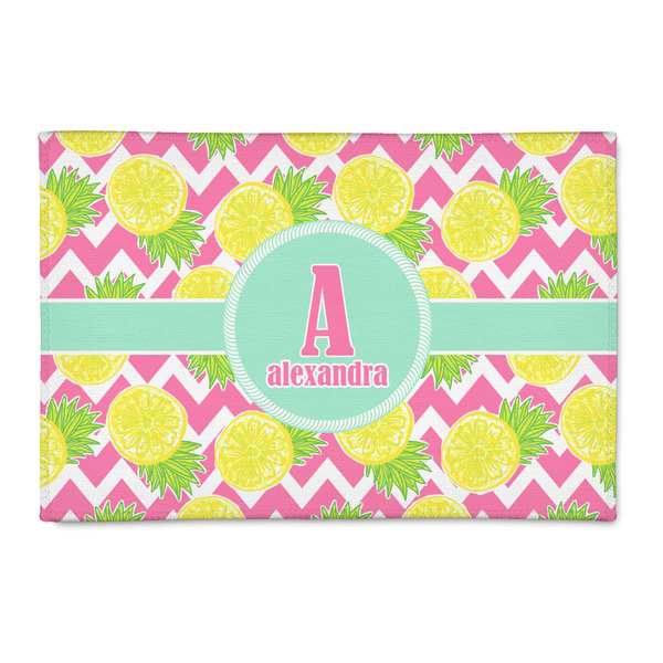 Custom Pineapples Patio Rug (Personalized)