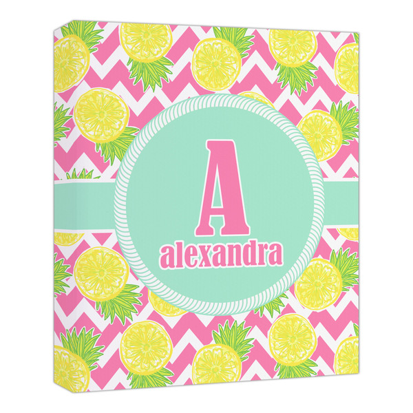 Custom Pineapples Canvas Print - 20x24 (Personalized)