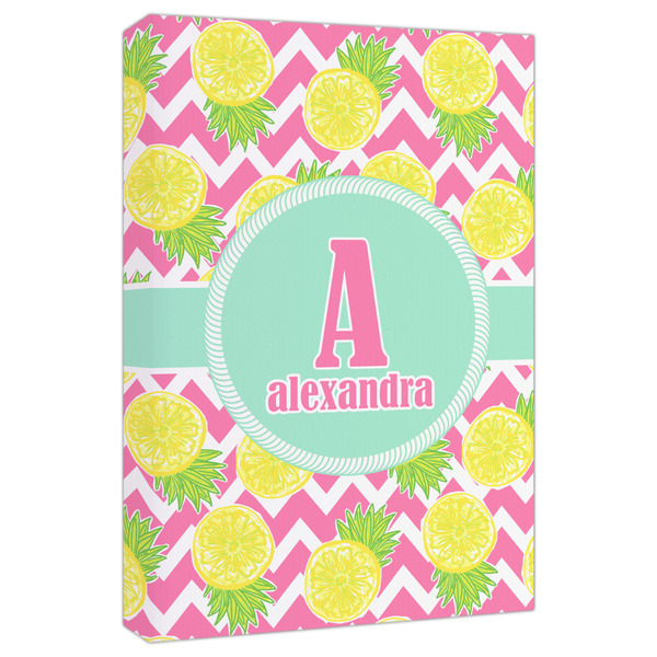 Custom Pineapples Canvas Print - 20x30 (Personalized)