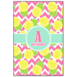 Pineapples Wood Print - 20x30 (Personalized)