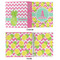 Pineapples 3 Ring Binders - Full Wrap - 1" - APPROVAL