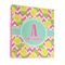 Pineapples 3 Ring Binder - Full Wrap - 1" (Personalized)