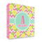 Pineapples 3 Ring Binder - Full Wrap - 2" (Personalized)