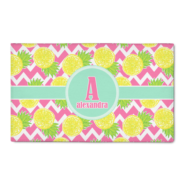 Custom Pineapples 3' x 5' Indoor Area Rug (Personalized)