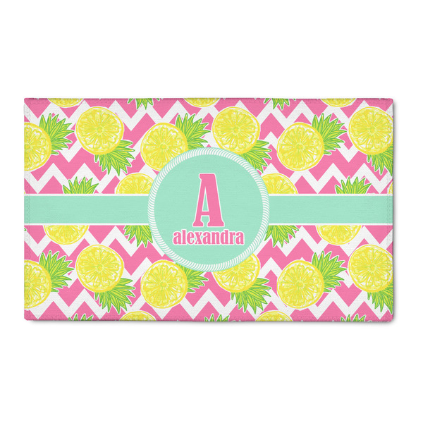 Custom Pineapples 3' x 5' Patio Rug (Personalized)