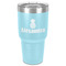 Pineapples 30 oz Stainless Steel Tumbler - Teal - Single-Sided (Personalized)