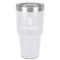 Pineapples 30 oz Stainless Steel Ringneck Tumbler - White - Front