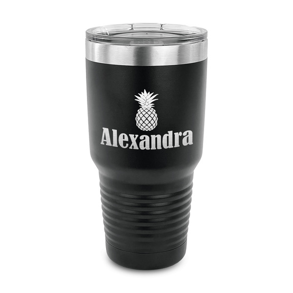 Custom Pineapples 30 oz Stainless Steel Tumbler (Personalized)