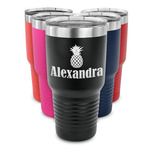 Pineapples 30 oz Stainless Steel Tumbler (Personalized)