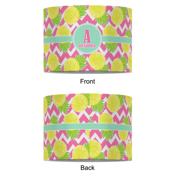 Pineapples 8" Drum Lampshade - APPROVAL (Fabric)