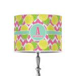 Pineapples 8" Drum Lamp Shade - Poly-film (Personalized)