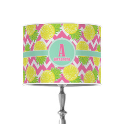 Pineapples 8" Drum Lamp Shade - Poly-film (Personalized)