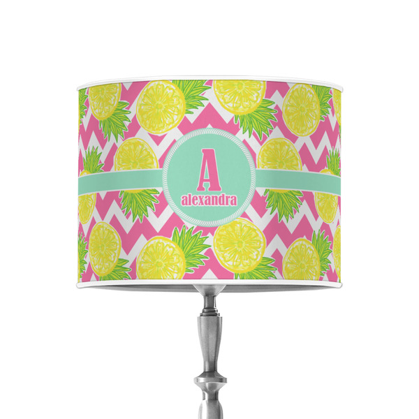 Custom Pineapples 8" Drum Lamp Shade - Poly-film (Personalized)