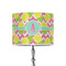 Pineapples 8" Drum Lampshade - ON STAND (Poly Film)