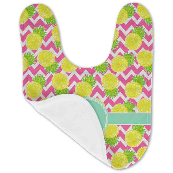 Pineapples Baby Bib - AFT folded