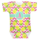 Pineapples Baby Bodysuit 6-12 (Personalized)