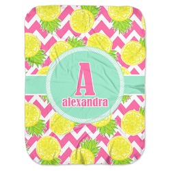 Pineapples Baby Swaddling Blanket (Personalized)