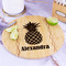 Pineapples Bamboo Cutting Board - In Context