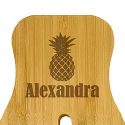 Pineapples Bamboo Salad Mixing Hand (Personalized)