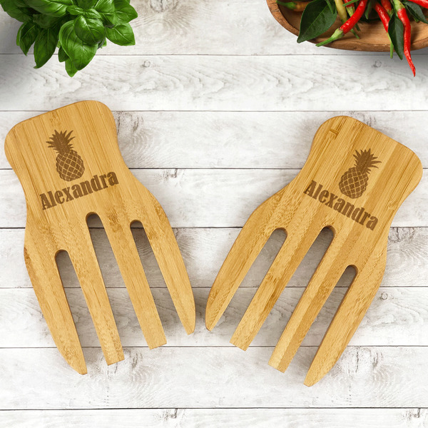 Pineapples Bamboo Salad Hands - LIFESTYLE
