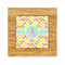 Pineapples Bamboo Trivet with 6" Tile - FRONT