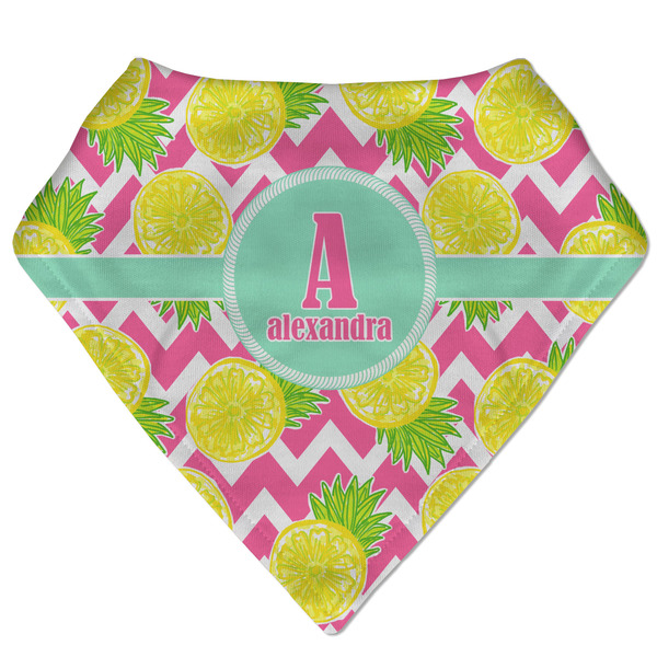 Custom Pineapples Bandana Bib (Personalized)