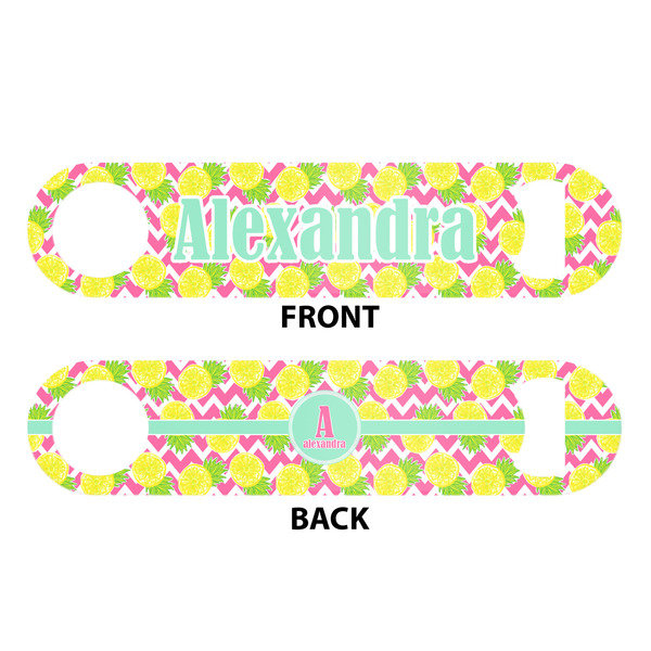 Pineapples Bar Bottle Opener - White - Approval