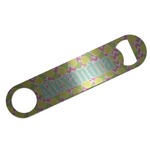 Pineapples Bar Bottle Opener - Silver w/ Name and Initial