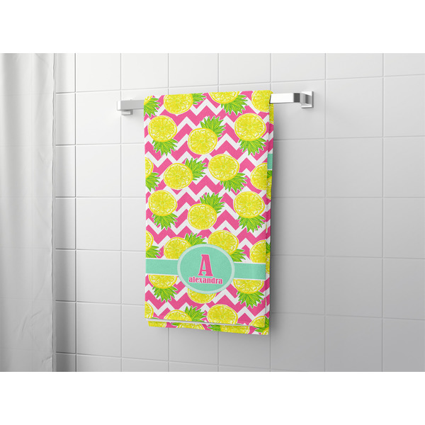 Pineapples Bath Towel - LIFESTYLE