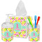 Pineapples Bathroom Accessories Set (Personalized)