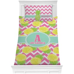 Pineapples Comforter Set - Twin XL (Personalized)