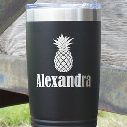 Pineapples 20 oz Stainless Steel Tumbler (Personalized)