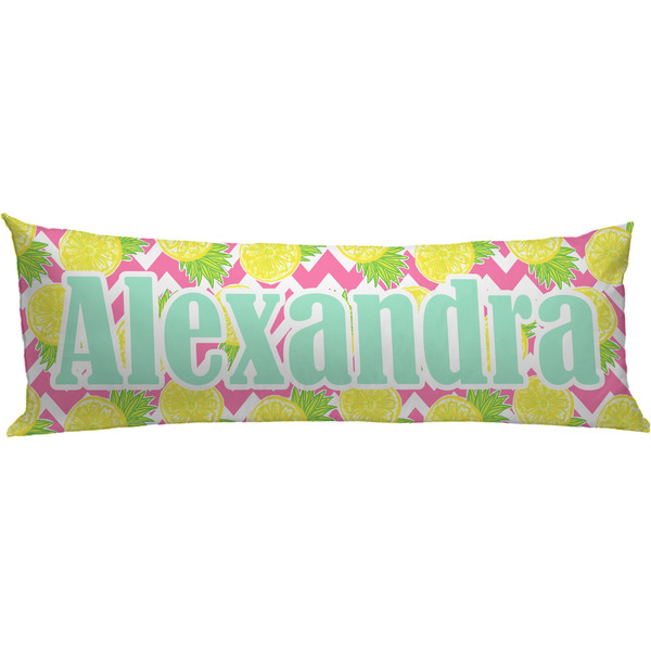 Custom Pineapples Body Pillow Case (Personalized)