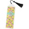 Pineapples Bookmark with tassel - Flat