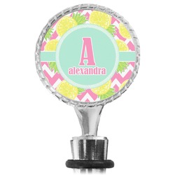 Pineapples Wine Bottle Stopper (Personalized)