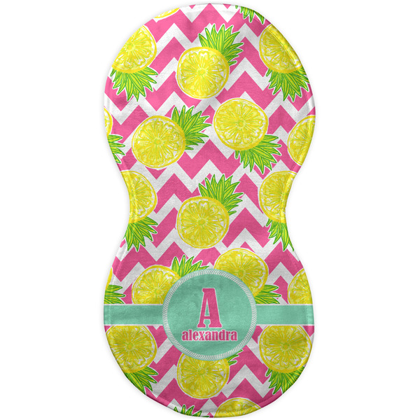 Pineapples Burp Peanut Shaped Flat