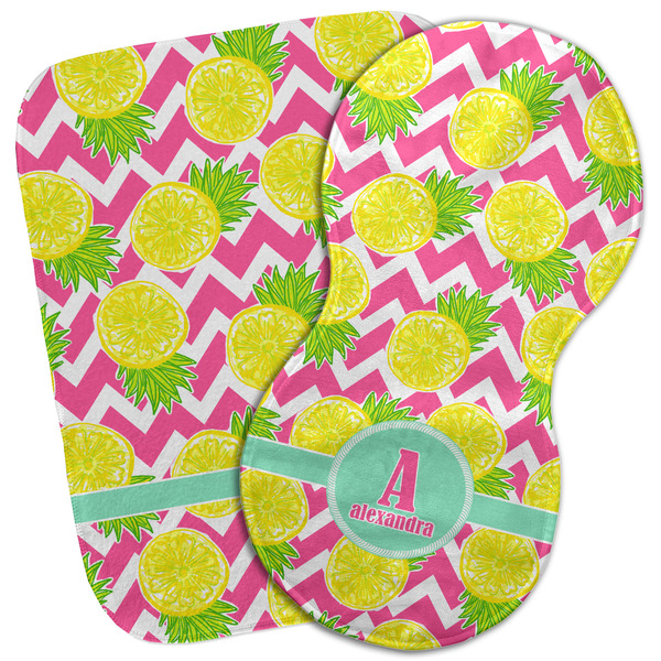 Custom Pineapples Burp Cloth (Personalized)