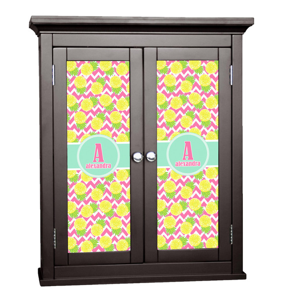 Custom Pineapples Cabinet Decal - Medium (Personalized)