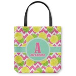 Pineapples Canvas Tote Bag - Medium - 16"x16" (Personalized)