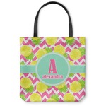 Pineapples Canvas Tote Bag - Small - 13"x13" (Personalized)