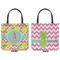 Pineapples Canvas Tote - Front and Back