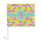 Pineapples Car Flag - Large - FRONT