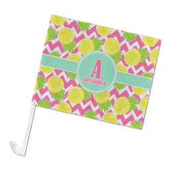Pineapples Car Flag - Large (Personalized)